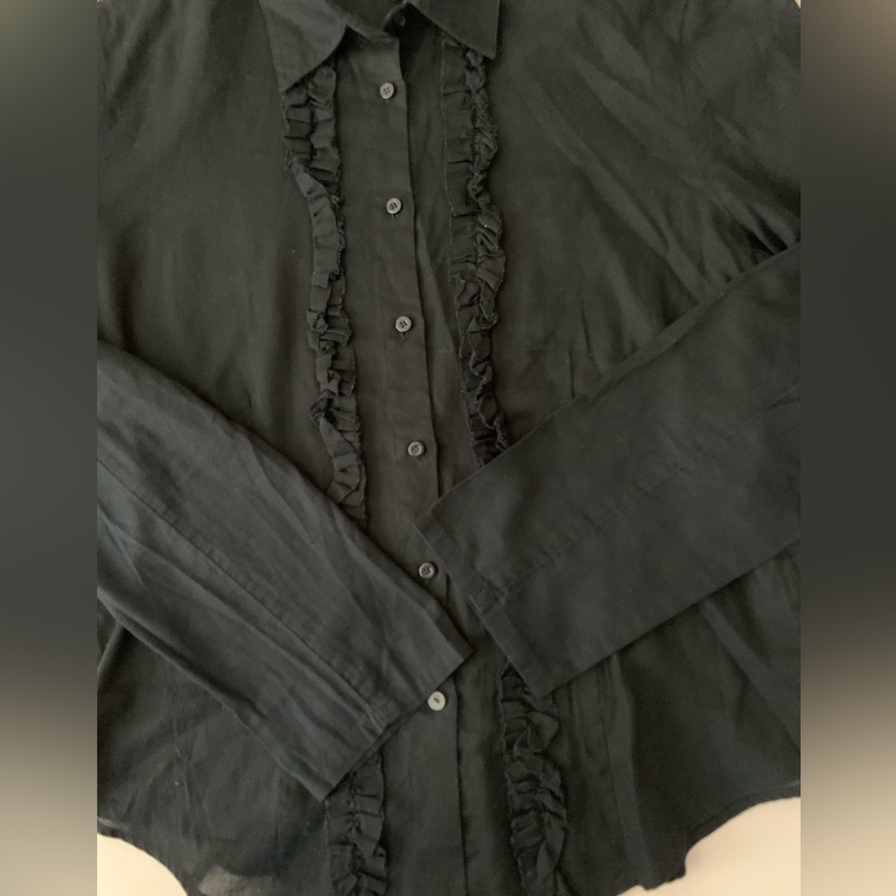 Calvin Klein Jeans Black Button-Up Shirt